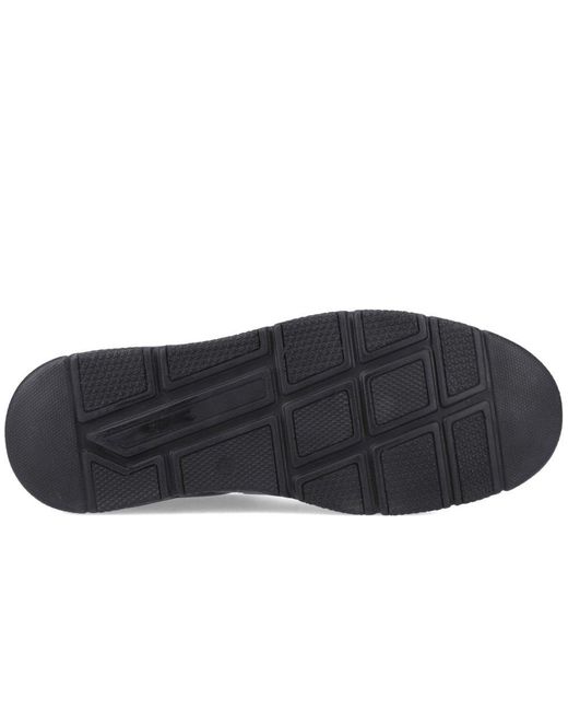 Hush Puppies Black Forde Shoes for men