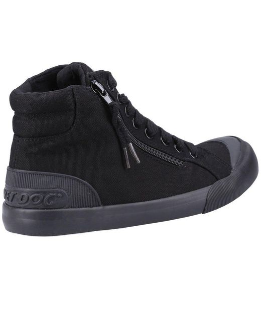 Rocket Dog Blue Jazzin Hi 12A Canvas Trainers