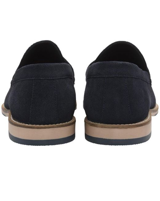 Frank Wright Blue Turnbull Loafers for men
