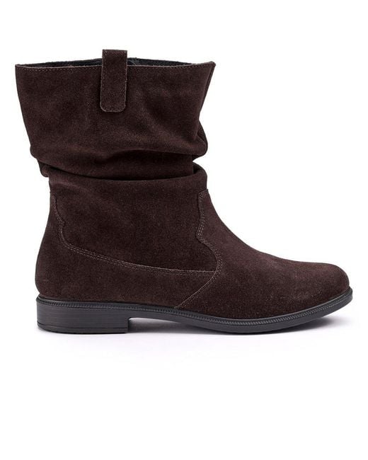 Hotter Brown Irving Boots