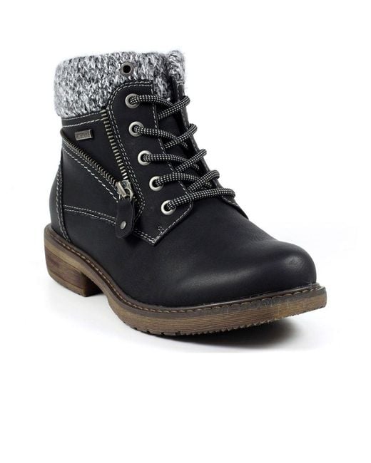 Lunar (GRS) Black Benson Iii Boots
