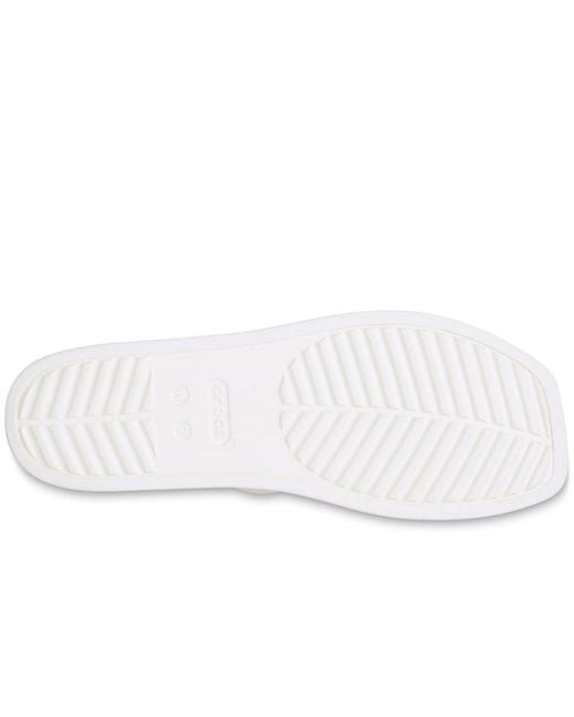 CROCSTM White Miami Two Strap Sandals