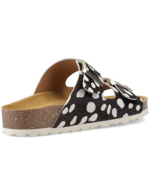 Hush Puppies Brown Brixley Mules