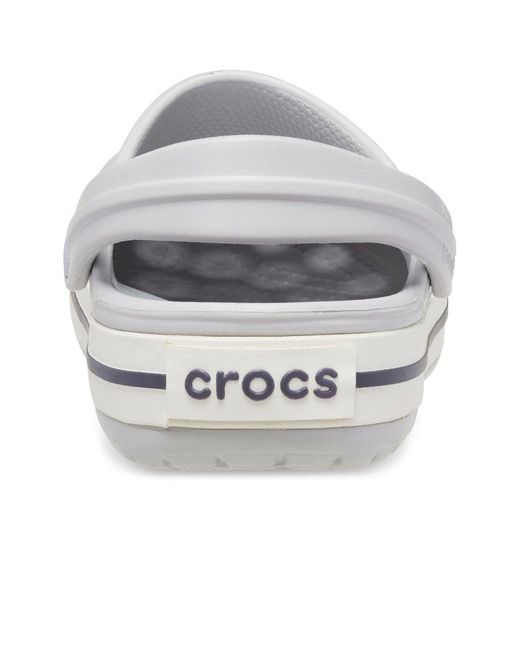 CROCSTM White Crocband Clogs