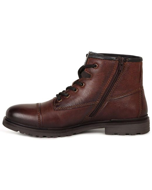 Bugatti Brown Ardel Boots for men
