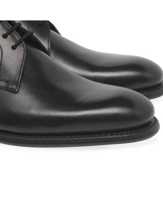 Loake Black Atherton Formal Shoes for men