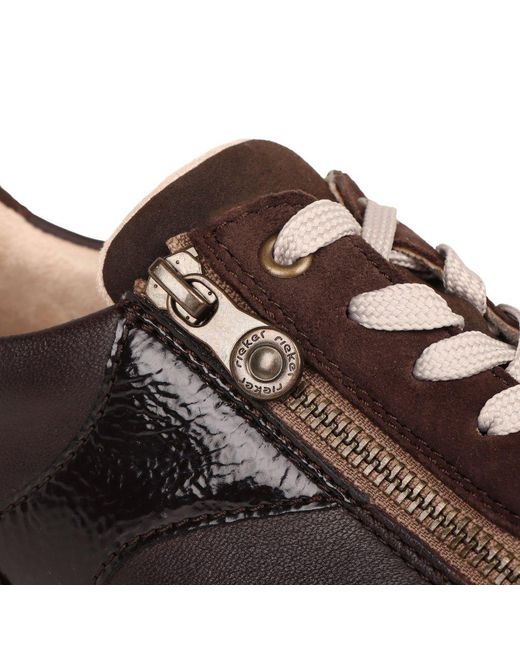 Rieker Brown Bliss Trainers