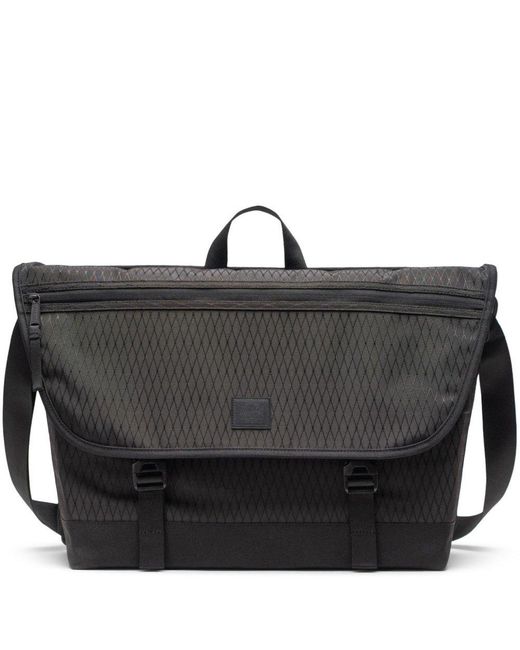Herschel Supply Co. Black Cove Large Messenger Bag