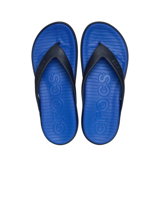 CROCSTM Blue Cro Dsv Coast Flip for men