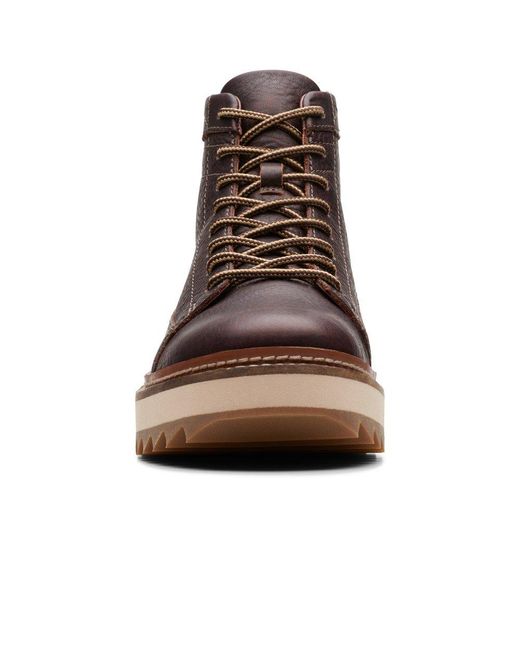 Clarks Clarkhill Hi Boots in Brown for Men | Lyst Canada display picture 1