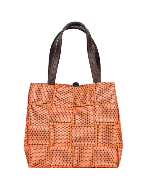 Alma Tonutti Orange Carlotta Grab Bag