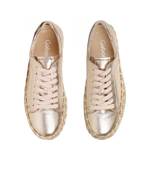 Gabor White Voice Trainers