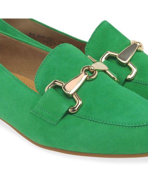 Gabor Green Jangle Loafers