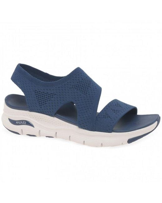 Skechers Arch Fit Brightest Day Sandals in Blue | Lyst Canada