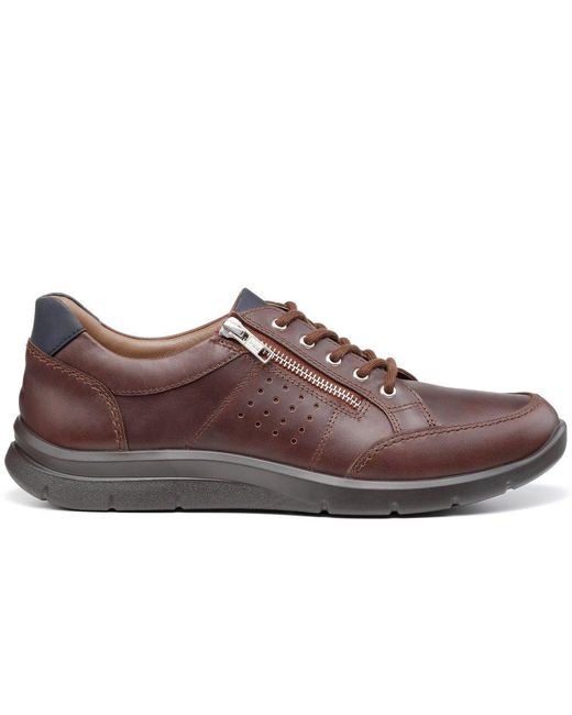 Hotter Brown Finn Trainers for men