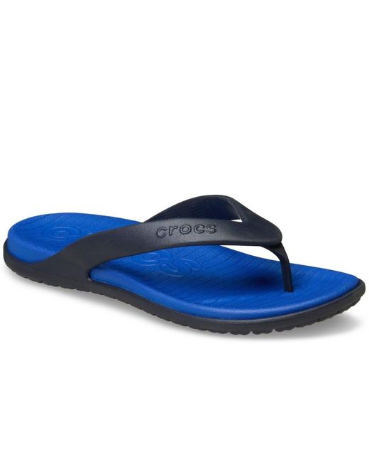 CROCSTM Blue Cro Dsv Coast Flip for men