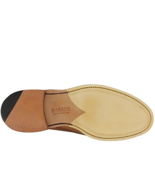 Barker Brown Men's Leather 'bailey Ii' Wing Tip Brogues for men