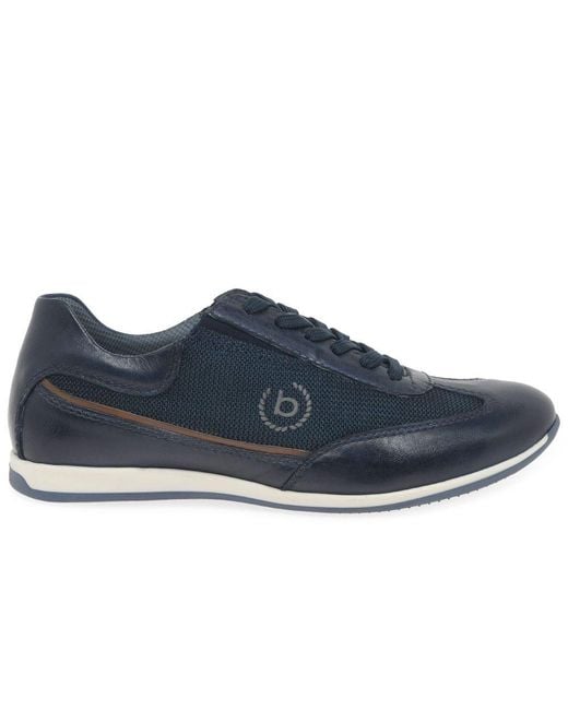 Bugatti Blue Towner Trainers for men