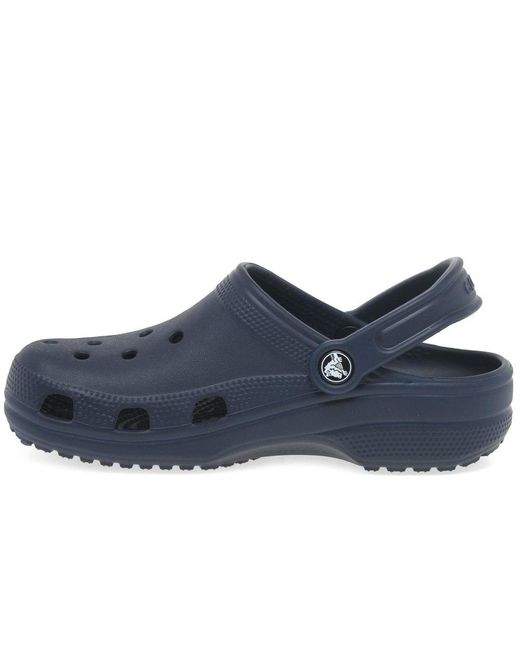 CROCSTM Blue Classic Mules