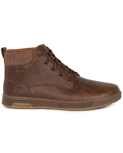 Skechers Brown Cavell Waterproof Boots for men