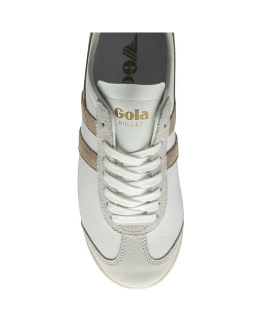 Gola White Bullet Pure Trainers