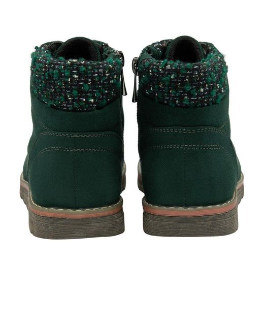 Lotus Blue Drew Ankle Boots
