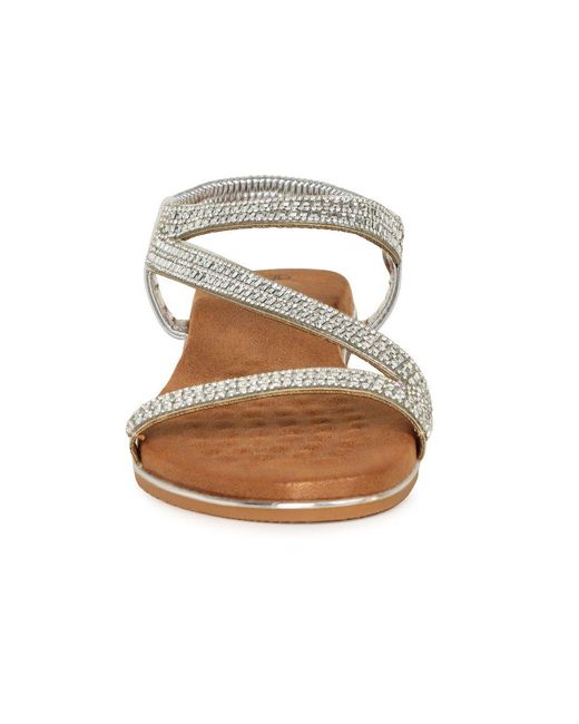 Lunar (GRS) Metallic Jazmine Sandals
