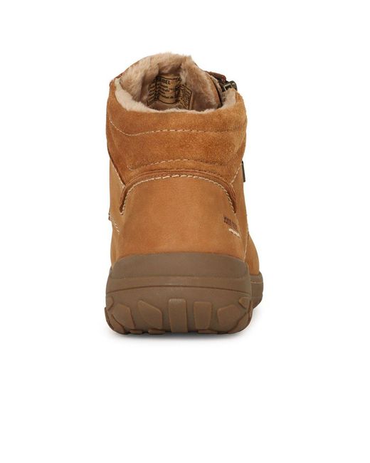 Josef Seibel Brown Ruby 54 Waterproof Ankle Boots