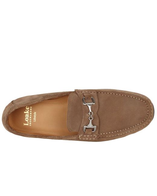 Loake Brown Hawthorn Loafers for men