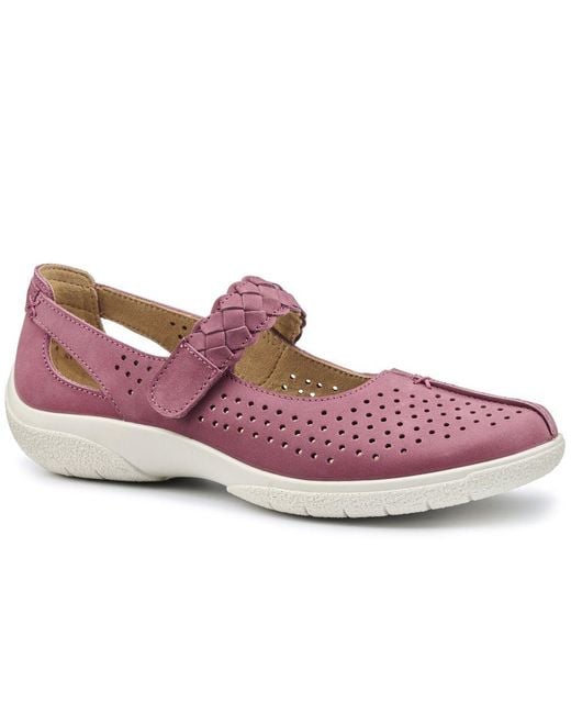 Hotter Pink Quake Ii Extra Wide Mary Jane Shoes