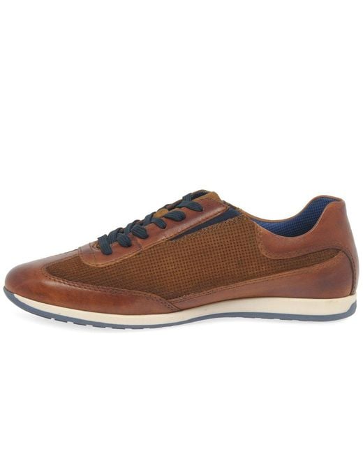 Bugatti Brown Torre Trainers for men