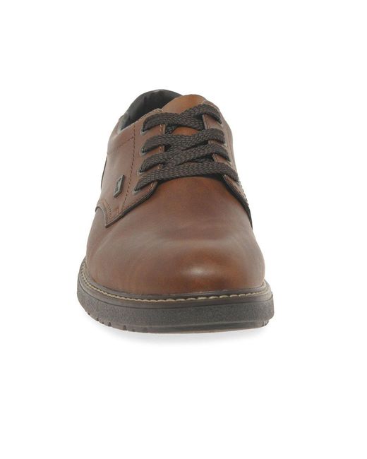 Rieker Brown Appleby Shoes for men