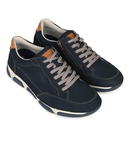 Rieker Blue Loredo Shoes for men
