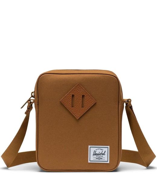 Herschel Supply Co. Brown Heritage Crossbody Shoulder Bag Size: One Size