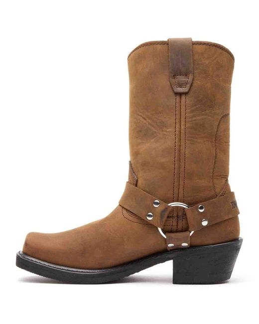 Durango Brown Harness Western Boots