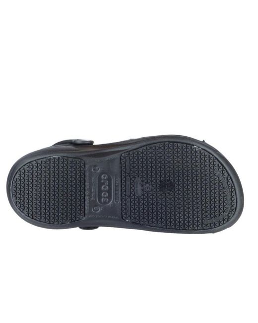 CROCSTM Black Bistro Work Clogs for men