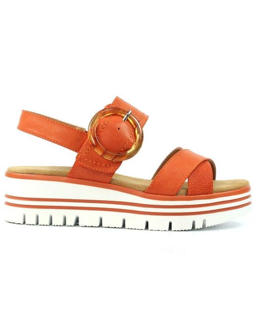 Lunar (GRS) Orange Elise Sandals