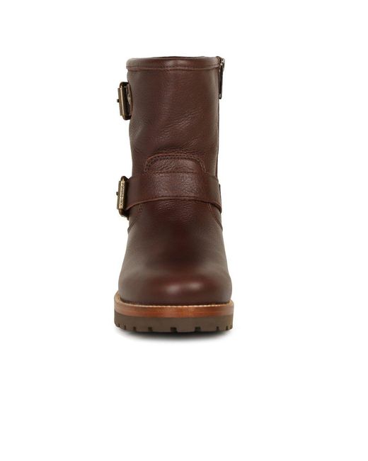 Panama Jack Brown Felina Igloo Boots