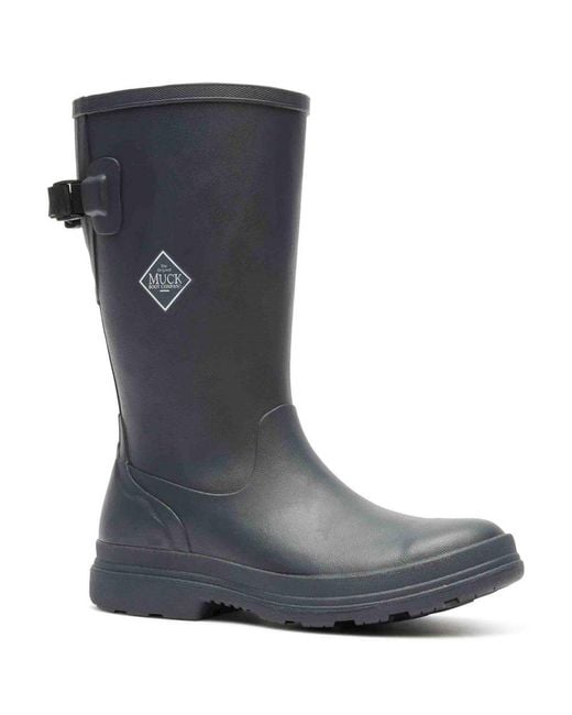 Muck Boot Blue Rainscape Tall Wellingtons
