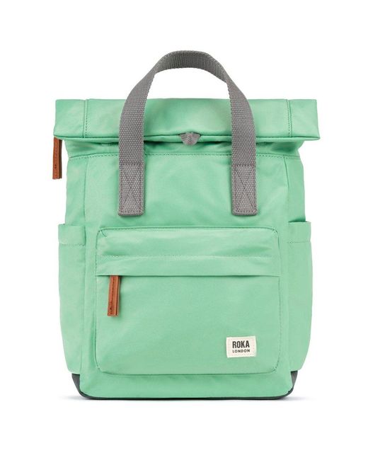 Roka Green Canfield B Small Backpack