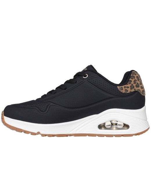 Skechers Blue Uno Jungle Nite Trainers