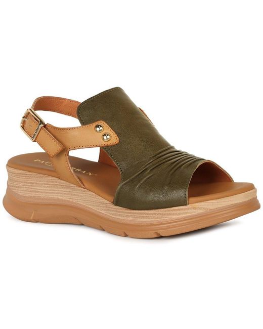 Paula Urban Brown Riviera Ii Sandals