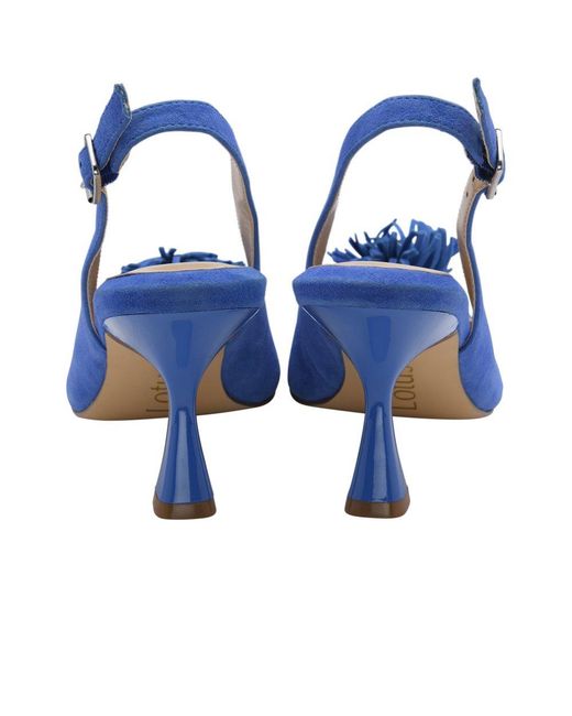Lotus Blue Caterina Court Shoes