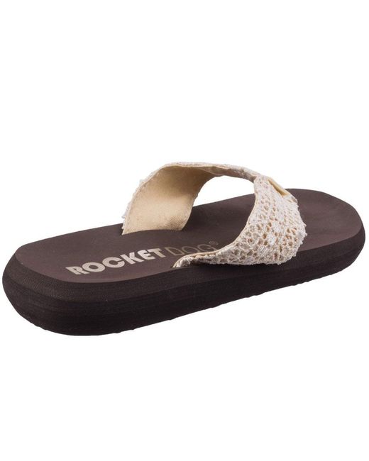 Rocket Dog Natural Spotlight Casual Toe Post Sandals