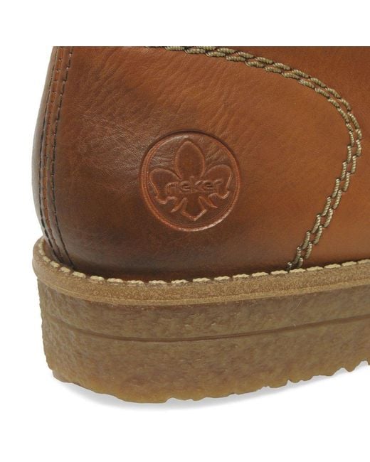 Rieker Brown Guide Ankle Boots