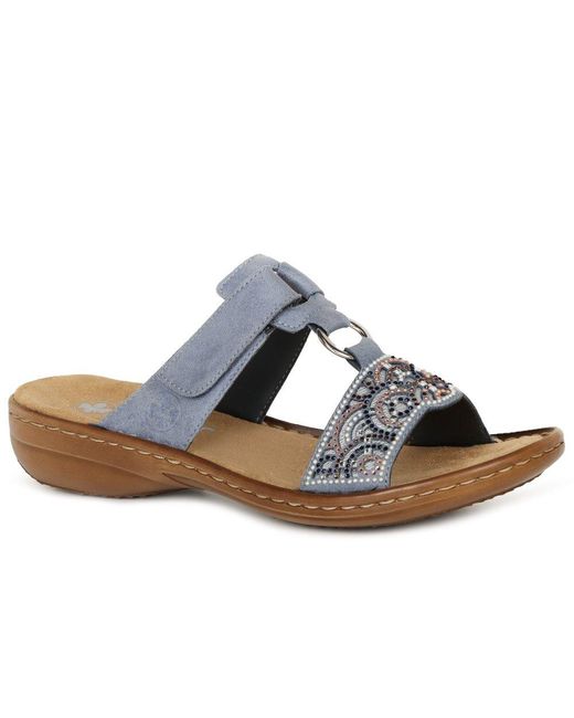 Rieker Brown Radiance Sandals