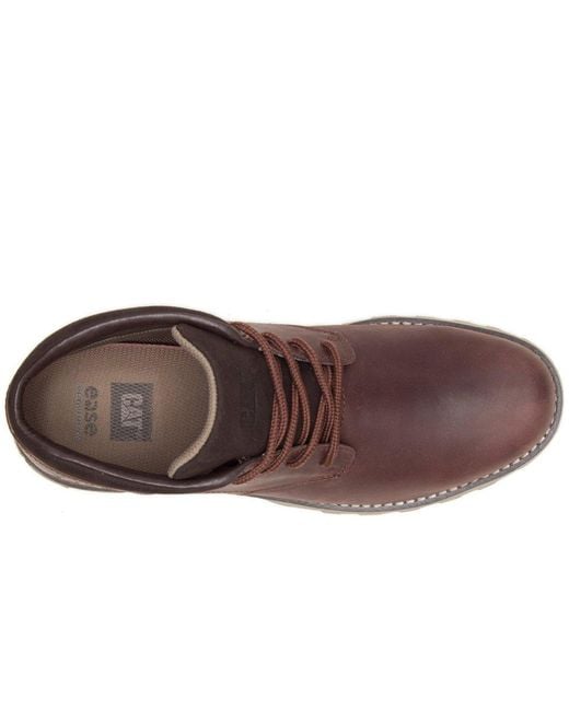 Caterpillar Brown Elude Wp Boots for men