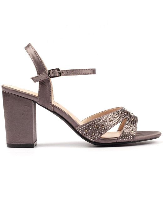 Lunar (GRS) Brown Nina Heeled Sandals