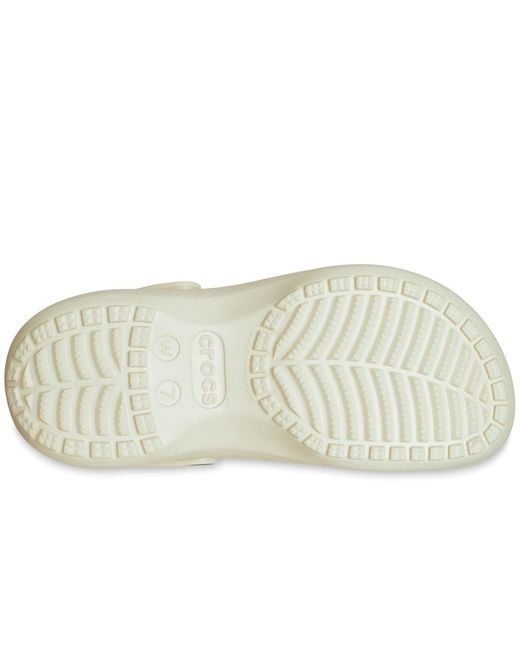 CROCSTM Natural Classic Platform W Clog
