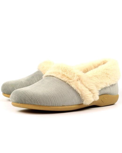 Lunar White Elm Slippers